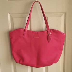 Lancome Paris cosmet bag, Pink